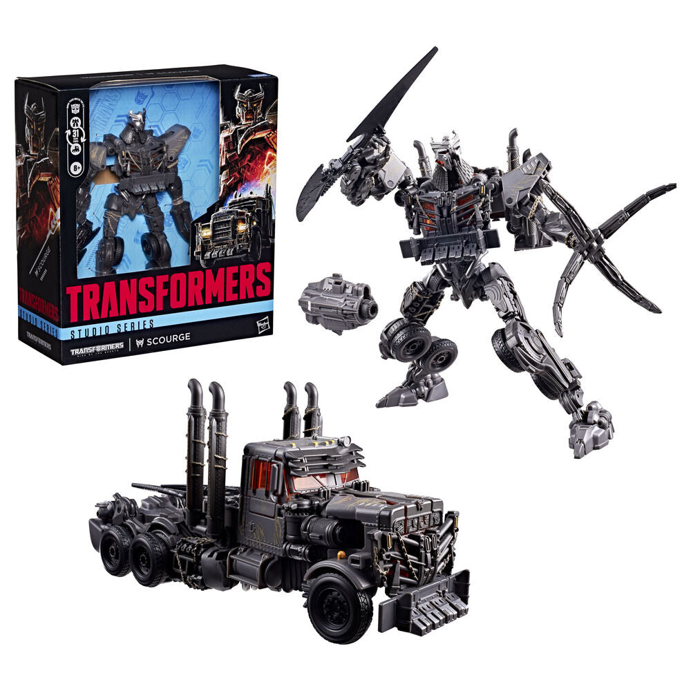 Figurine Scourge de Transformers : L'Ascension des Bêtes série Studio 21 5 cm