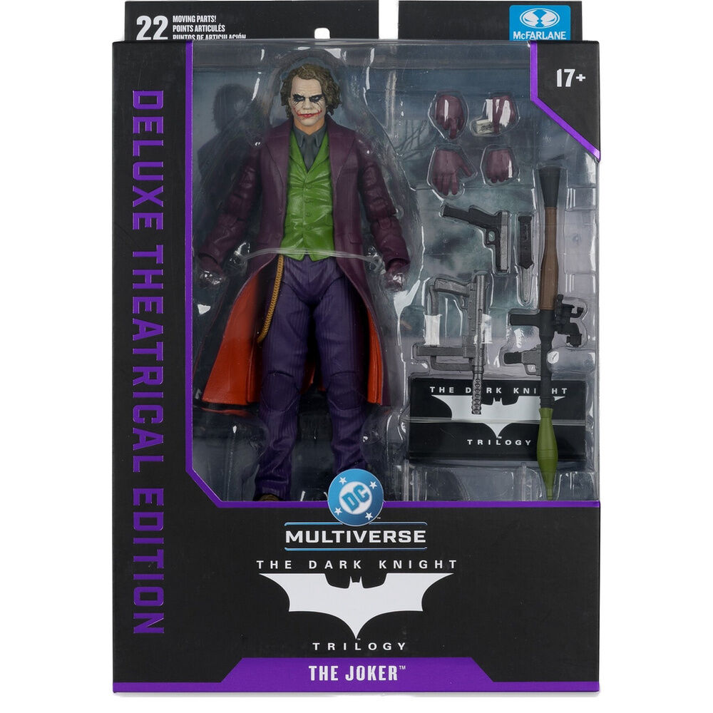 figure the joker deluxe theatrical edition batman the dark knight rises dc comics 18cm