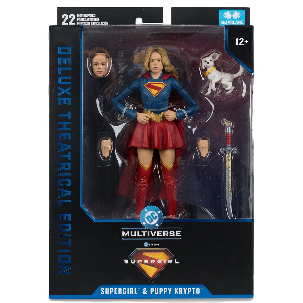 Figure Supergirl & Kripto Deluxe Theatrical Edition Supergirl DC Comics 18cm