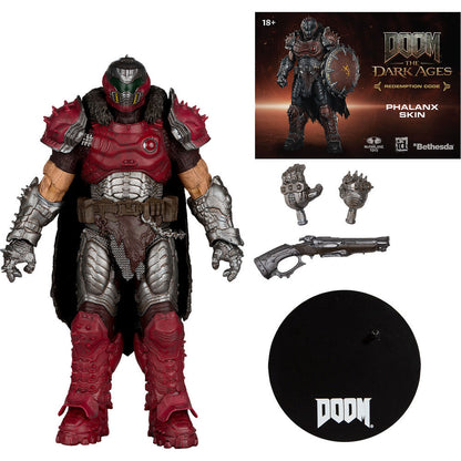Action figure di Doom Slayer da DOOM: The Dark Ages 18 cm