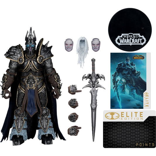 Action figure del Re dei Lich edizione Elite World of Warcraft 22 cm