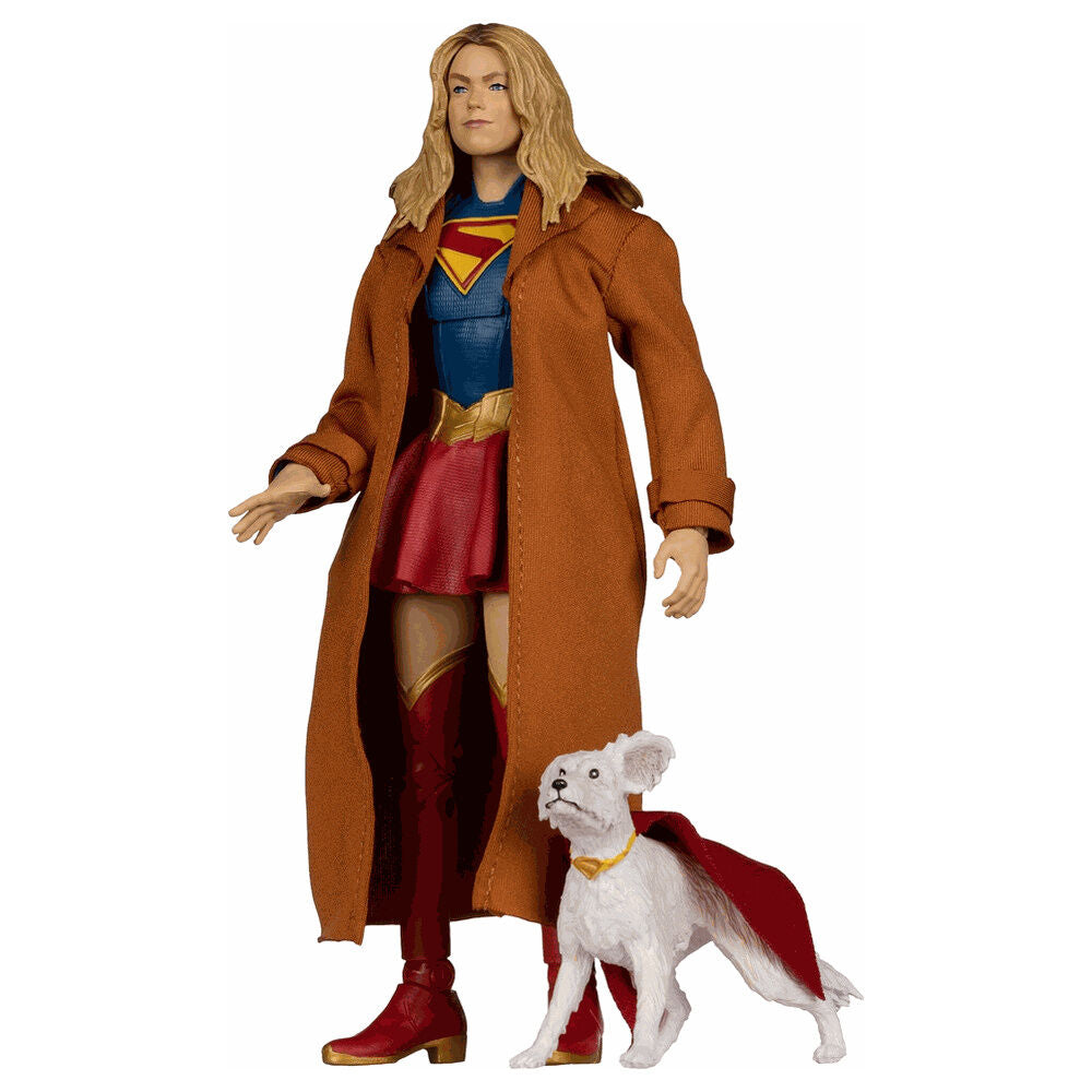 Supergirl & Kripto Gold Label Collection Deluxe Kinoedition Figur Supergirl DC Comics 18cm