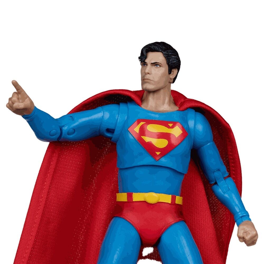 Figura de ação Superman Deluxe Edição Cinematográfica Superman DC Comics 19cm
