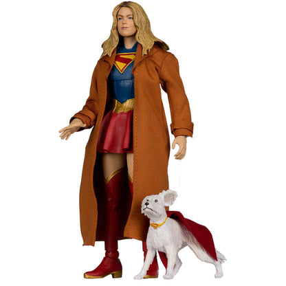 Supergirl & Kripto Gold Label Collection Deluxe Kinoedition Figur Supergirl DC Comics 18cm