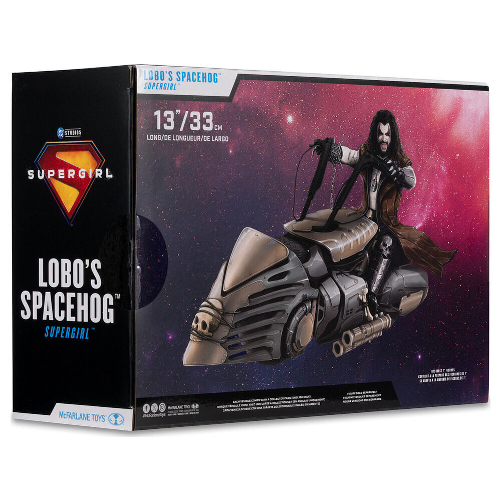 Lobo's Spacehog Supergirl DC Comics Vehicle Figure 33cm
