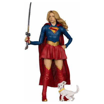 Figure Supergirl & Kripto Deluxe Theatrical Edition Supergirl DC Comics 18cm