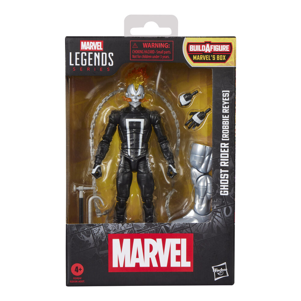 figure ghost rider robbie reyes marvel legends series 15cm
