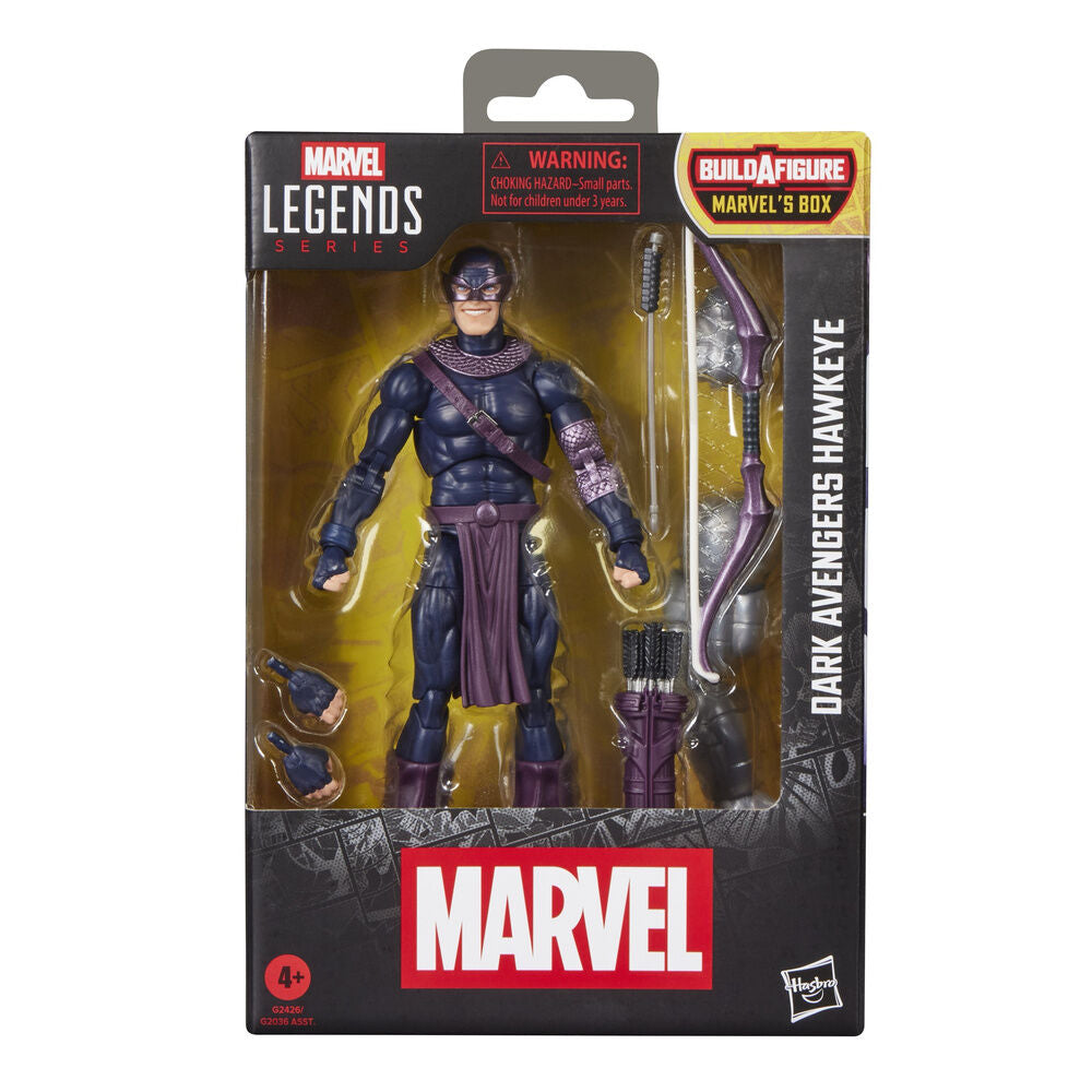 figure dark avengers hawkeye marvel legends series 15cm