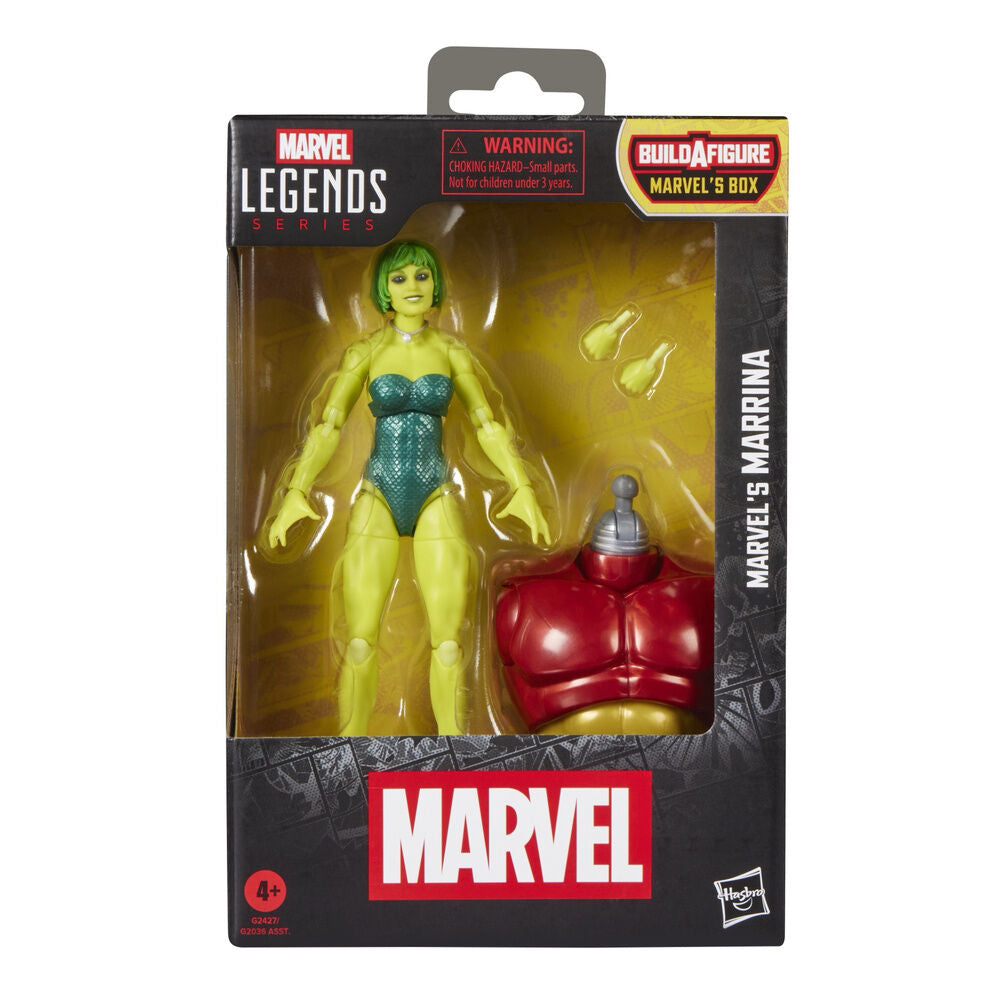 marvel's marrina figure marvel legends series 15cm