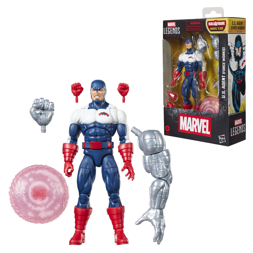 Figure U.S. AGENT Force Works Marvel Legends Series 15cm