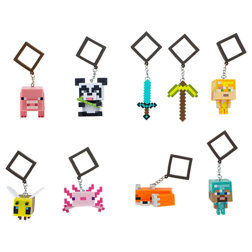 Mochila Misteriosa Amiguinhos Série 2 Minecraft sortida