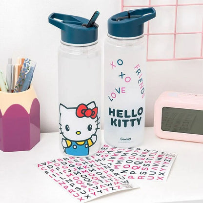 hello kitty sticker bottle 650ml