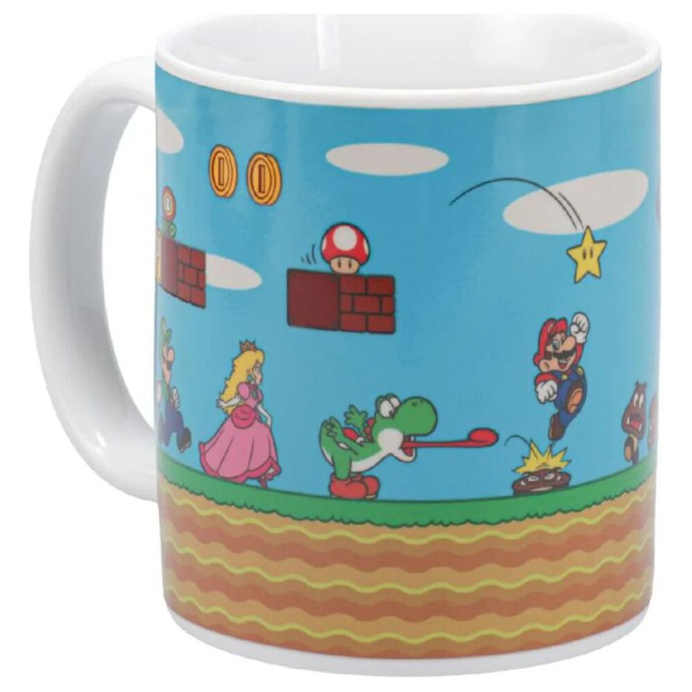 level super mario 300ml thermal mug