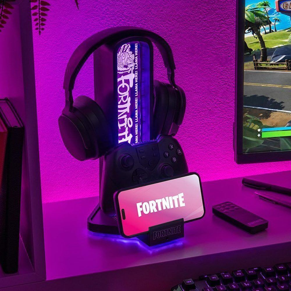 fortnite 3 in 1 headphone stand