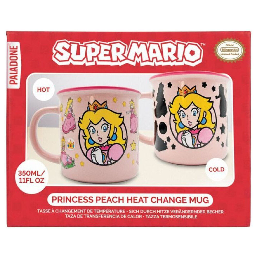 Princess Peach Super Mario thermal mug 350ml