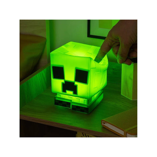 Lâmpada de silicone Creeper SquishyGlo Minecraft