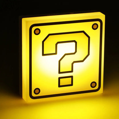 Question Block Super Mario Lamp