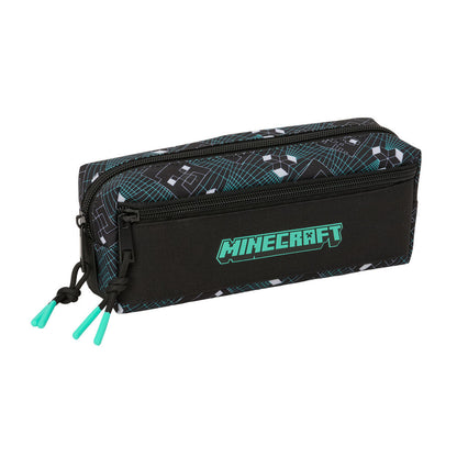 Screen Minecraft triple pencil case