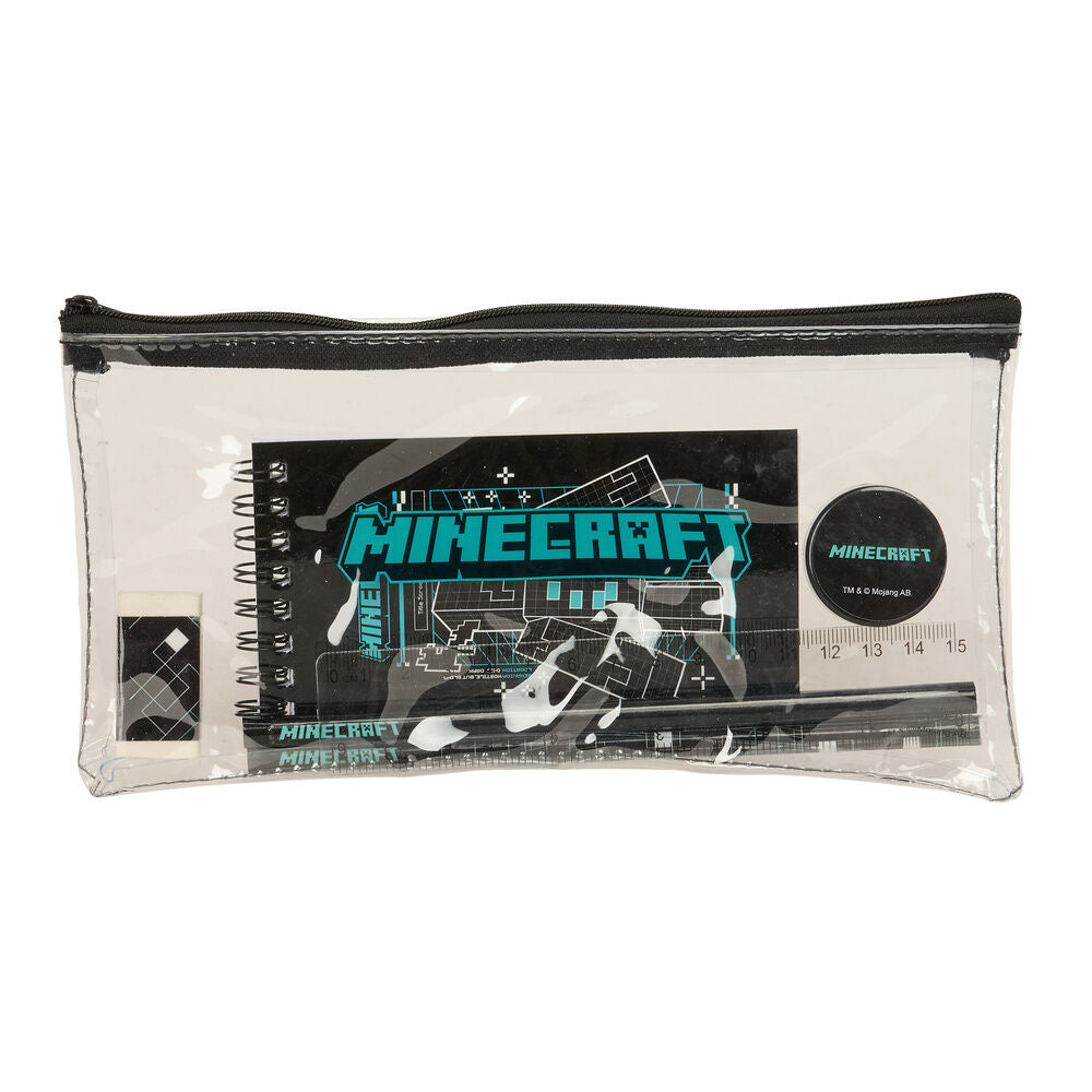 minecraft screen stationery set