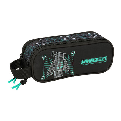 screen minecraft double pencil case