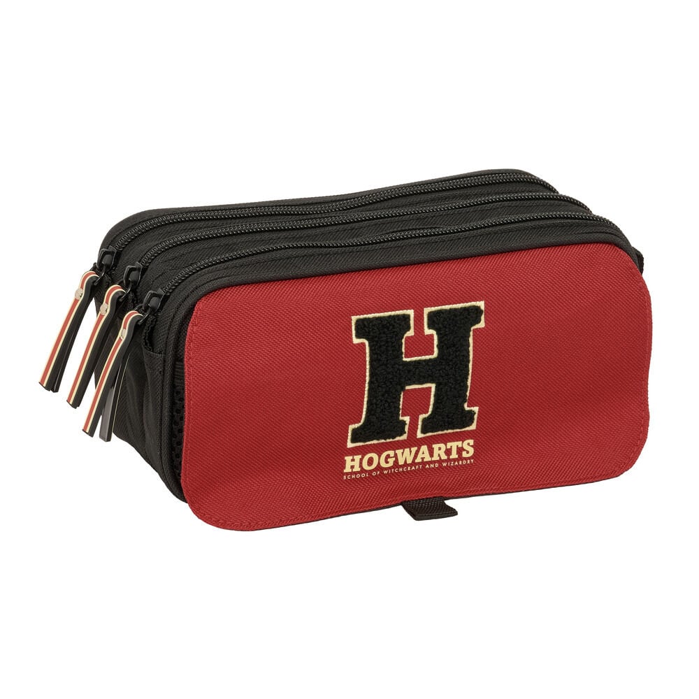 Hogwarts Harry Potter triple pencil case