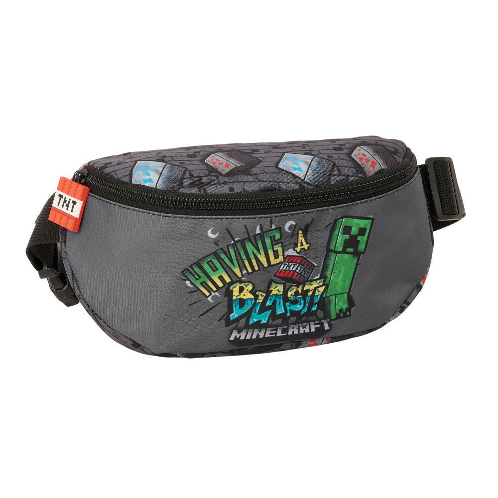 minecraft graffiti fanny pack