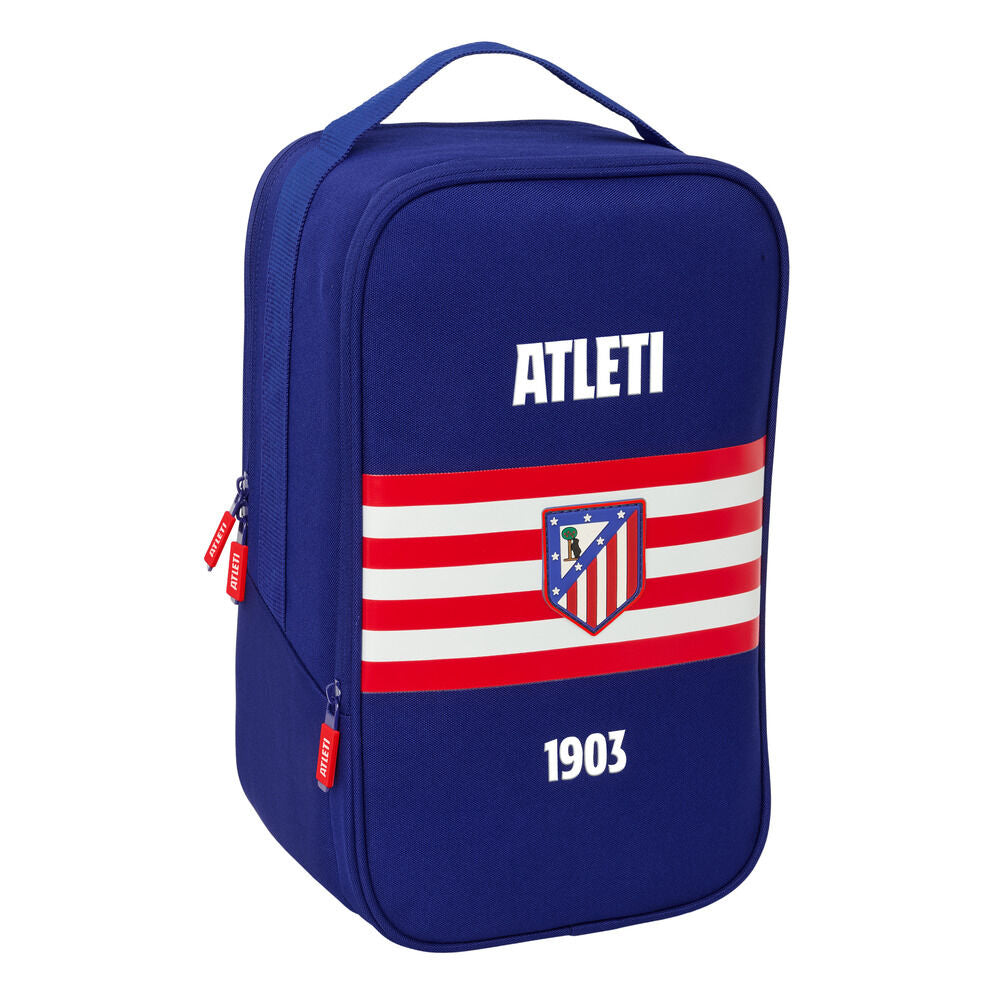 atletico de madrid double shoe bag
