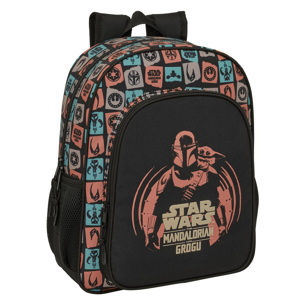 mandalorian & grogu star wars backpack 38cm adaptable