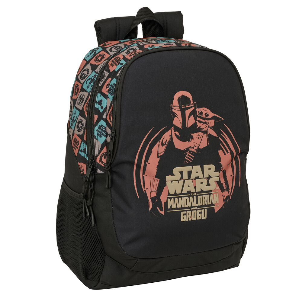 mandalorian & grogu star wars backpack 44cm adaptable