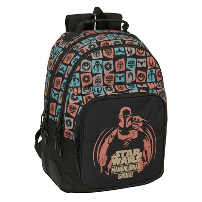 mandalorian & grogu star wars backpack 42cm adaptable