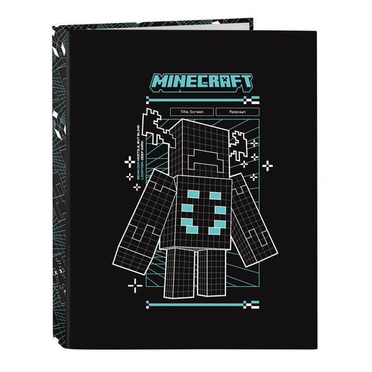 A4 ring binder Screen Minecraft
