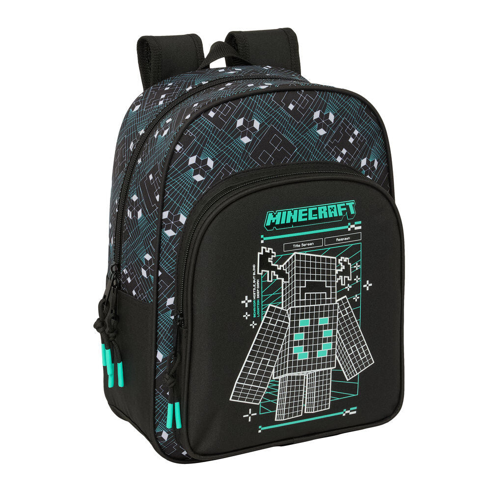 screen minecraft backpack 34cm adaptable