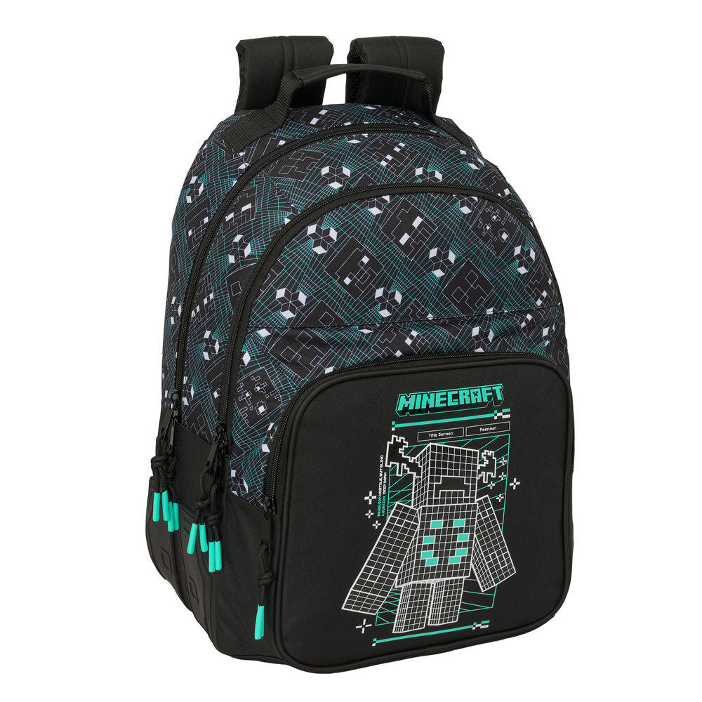 screen minecraft backpack 42cm adaptable