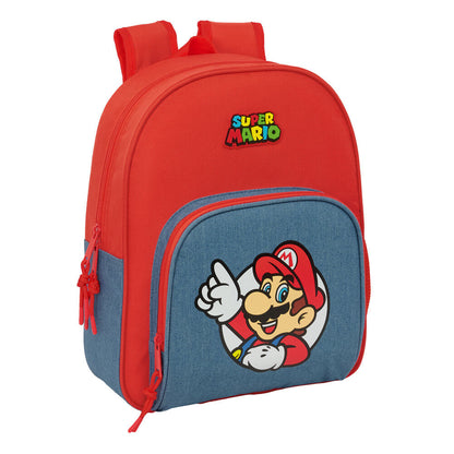 adaptable super mario backpack 34cm