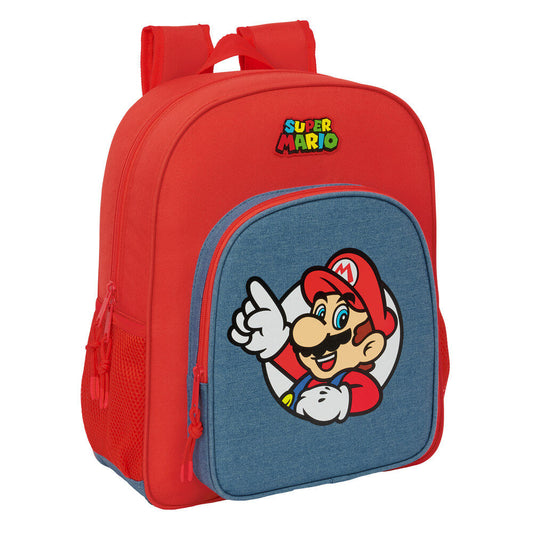 adaptable super mario backpack 38cm