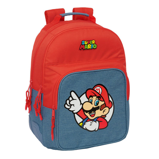 super mario backpack 42cm adaptable