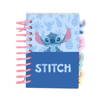 a7 stitch disney notebook