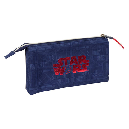 Estuche triple para lápices de Darth Vader de Star Wars