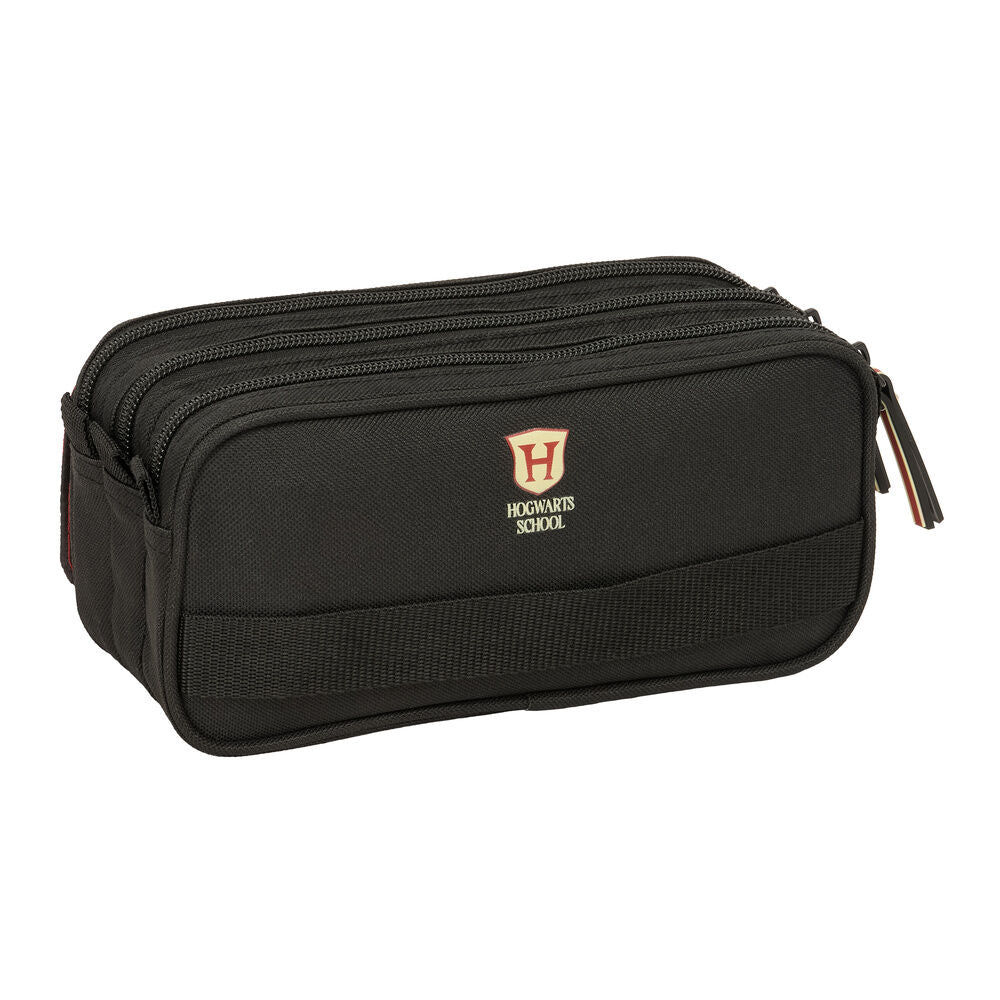 Hogwarts Harry Potter triple pencil case