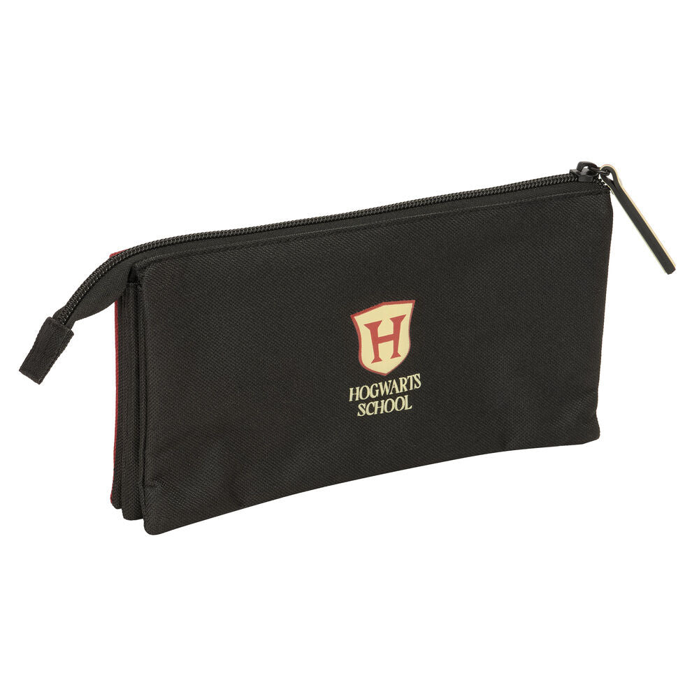 Hogwarts Harry Potter triple pencil case