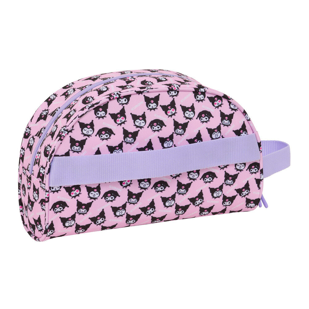 Kuromi Hello Kitty adaptable toiletry bag