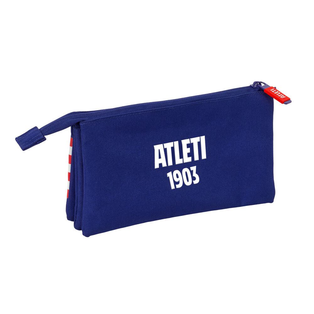 Atletico de Madrid triple pencil case