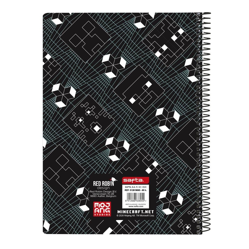 Quaderno Minecraft con schermo A5 (assortimenti)