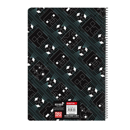 Carnet Minecraft à écran A4 (Assortiment)
