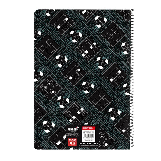 Carnet Minecraft à écran A4 (Assortiment)