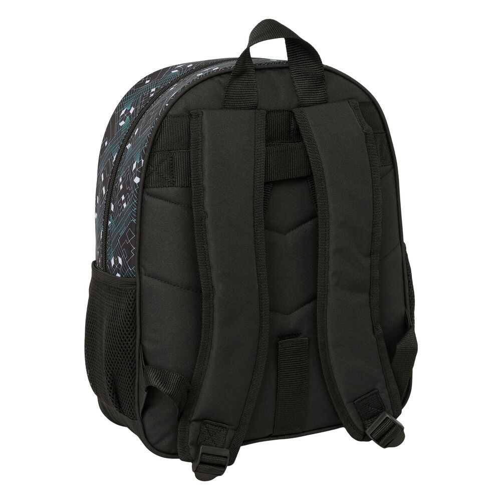 Mochila Minecraft com tela ajustável de 38 cm
