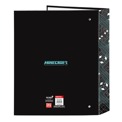 A4 ring binder Screen Minecraft