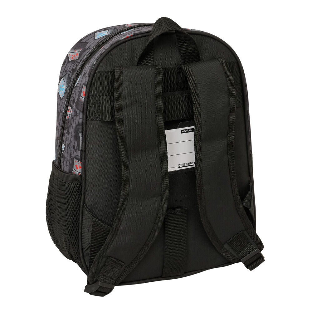 Mochila Graffiti Minecraft 34cm adaptável