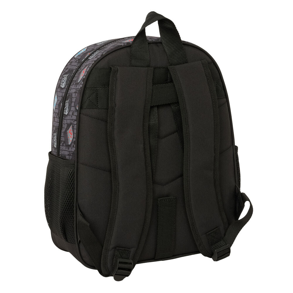 Mochila Graffiti Minecraft 38cm adaptável