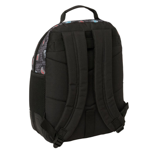 Mochila Graffiti Minecraft 42cm adaptável